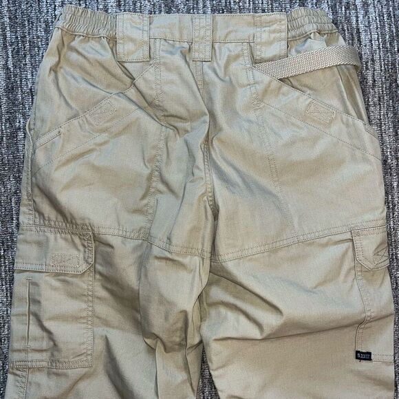 5.11 Tactical Women’s Size 8 Cargo Pants‎ Tan Khaki Casual Stretch Pockets - Picture 6 of 6